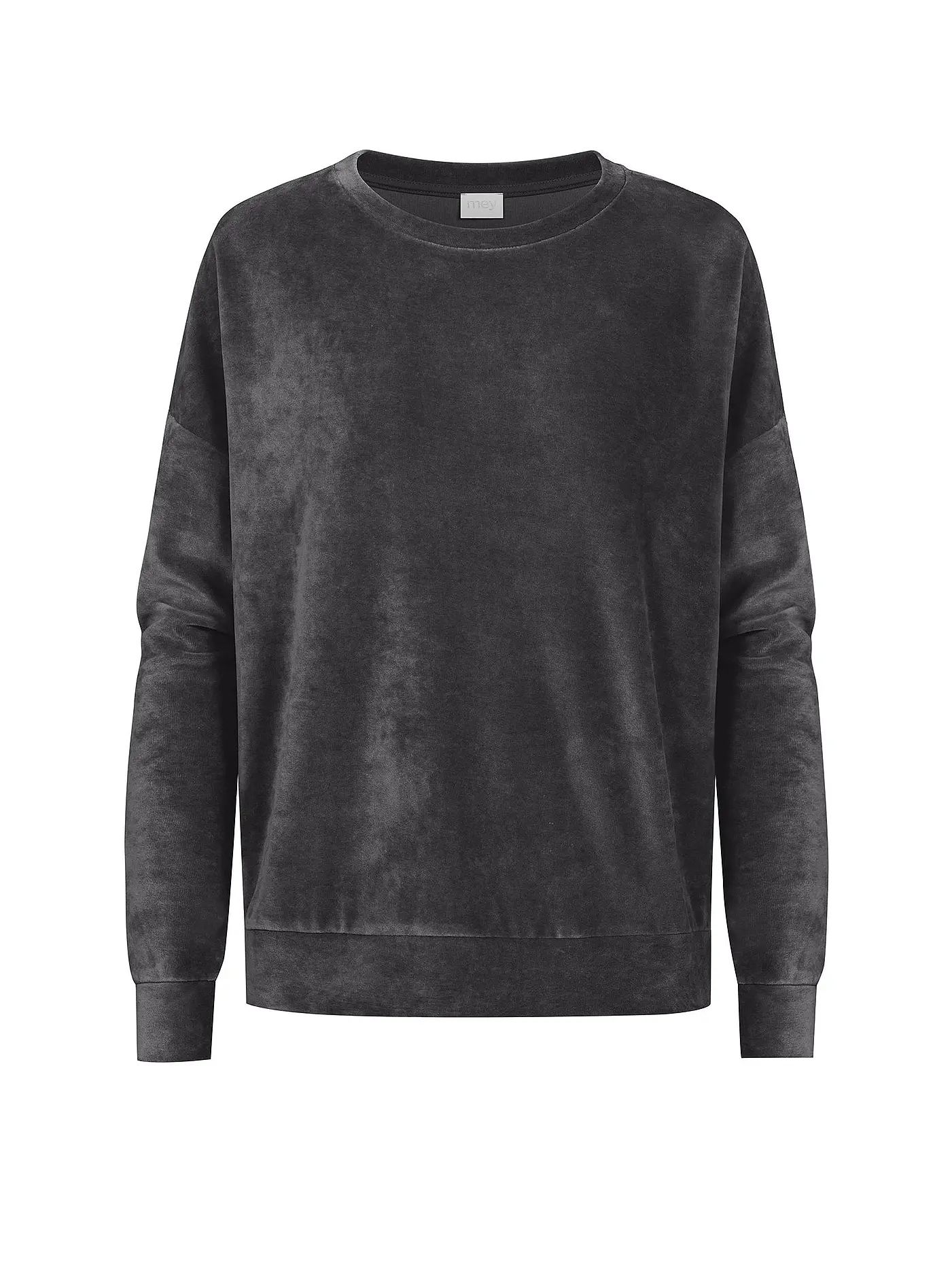 MEY | Loungewear Sweater VELVET DREAM | grau